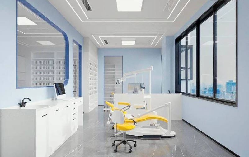 Không gian tiếp đón khách hàng tại Nha khoa Asia thân thiện và chuyên nghiệp