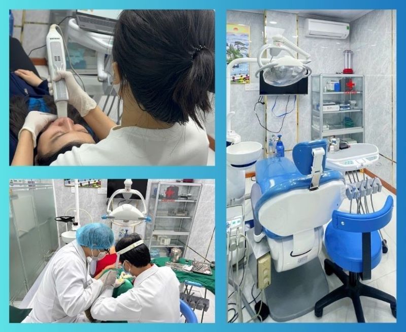 Khách hàng thoải mái trải nghiệm không gian nha khoa hiện đại