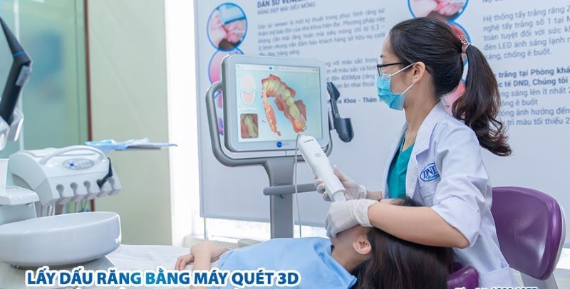 Nha khoa Pegadent sử dụng máy scan 3D, đảm bảo chẩn đoán chính xác