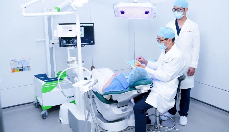 Nha khoa Triệu Thành Tâm sở hữu hệ thống phòng điều trị chuẩn y khoa
