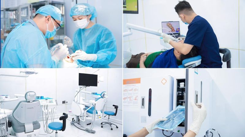 Nha khoa Kim Thư đầu tư đa dạng các thiết bị thăm khám tiên tiến