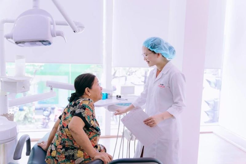Không gian thăm khám hiện đại và thân thiện tại Nha khoa Nét Duyên.