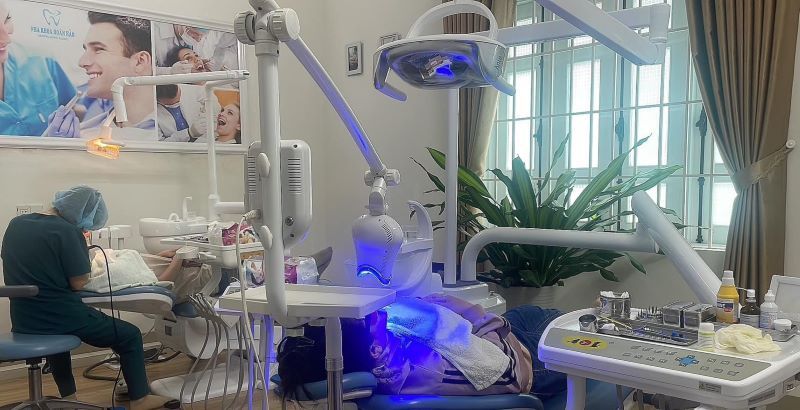 Nha khoa Tâm Đức Smile sở hữu không gian điều trị tiện nghi