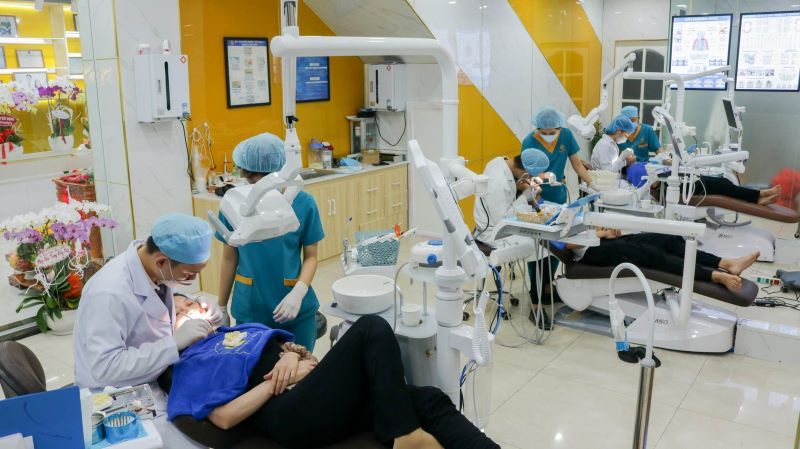 Dịch vụ chuyên nghiệp tại nha khoa Quốc Bình