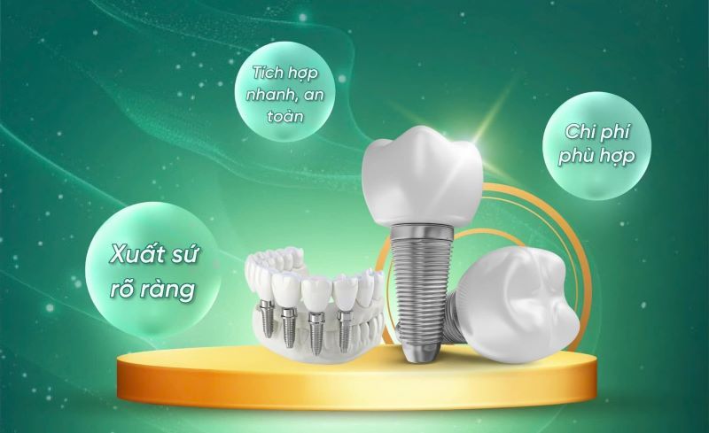 Nha khoa Nhân Tâm nhiều năm kinh nghiệm cấy ghép Implant