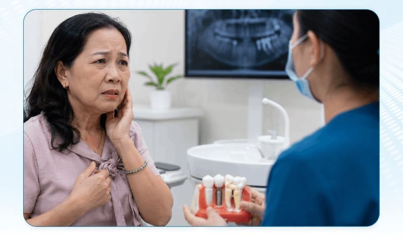 Nha khoa Dr. Care chuyên Implant cho người lớn tuổi