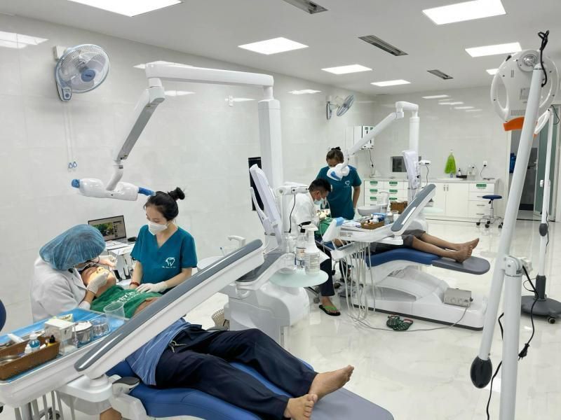 Không gian nha khoa Trí Việt thân thiện, gần gũi