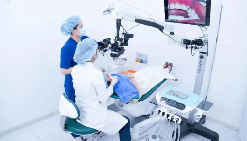 Không gian chăm sóc răng miệng tại Nha khoa Paris