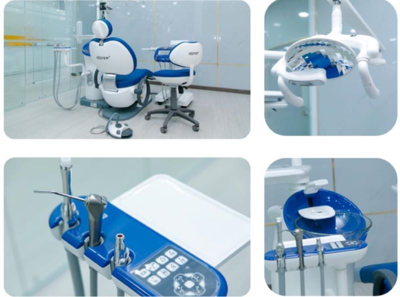 Máy móc hiện đại là ưu điểm của nha khoa Ngọc Sứ
