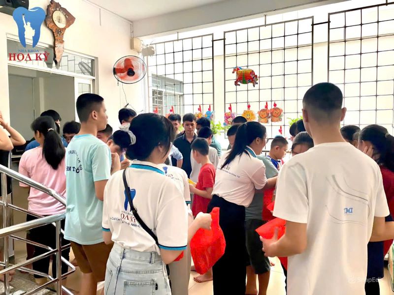 Hành trình sẻ chia yêu thương tại Mái ấm Thiên Ân của Nha Khoa Hoa Kỳ